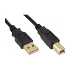 Microconnect USBAB5G USB cable USB 2.0 5 m USB A USB B Black