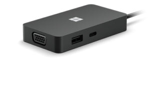 Microsoft 1E4-00004 laptop dock/port replicator Black