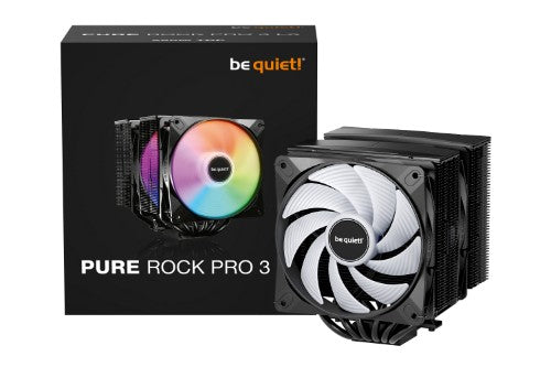 be quiet! Pure Rock Pro 3 LX Black Processor Air cooler 12 cm 1 pc(s)