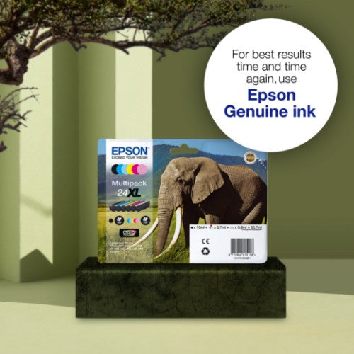 Epson C13T24244012/24 Ink cartridge yellow, 360 pages 4,6ml for Epson XP 750