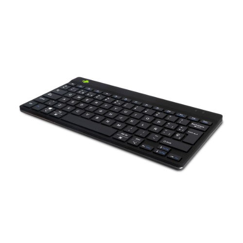 R-Go Tools Ergonomic keyboard R-Go Compact Break, compact keyboard with break software, QWERTY (ES), Bluetooth, black