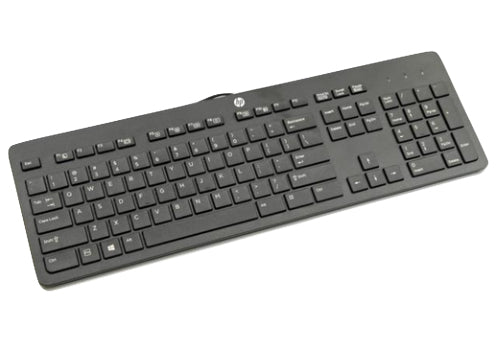 HP 803181-031 keyboard Office USB QWERTY UK English Black