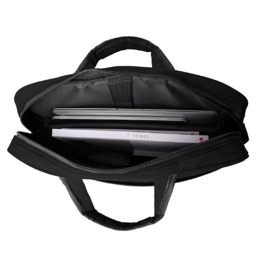 eSTUFF GLB201550 laptop case 40.6 cm (16") Toploader bag Black
