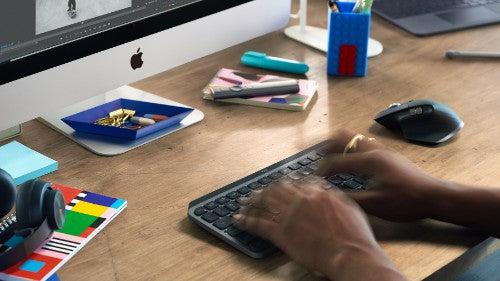 Logitech Master MX Keys Mini Minimalist Wireless Illuminated Keyboard