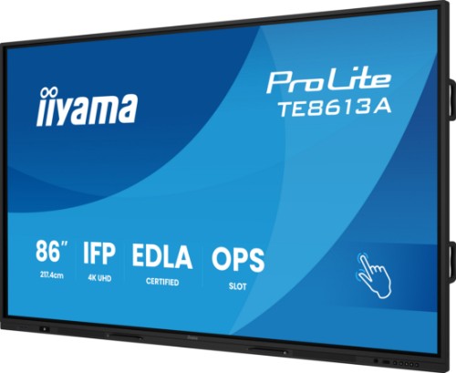 iiyama 86" Google EDLA Certified IFP - Interactive display for seamless integration and collaboration in education and enterprise