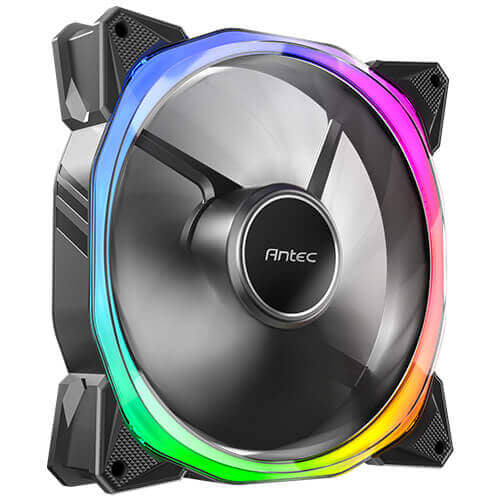 Antec Fusion T3 140 ARGB PWM Computer case Fan 14 cm Black 1 pc(s)