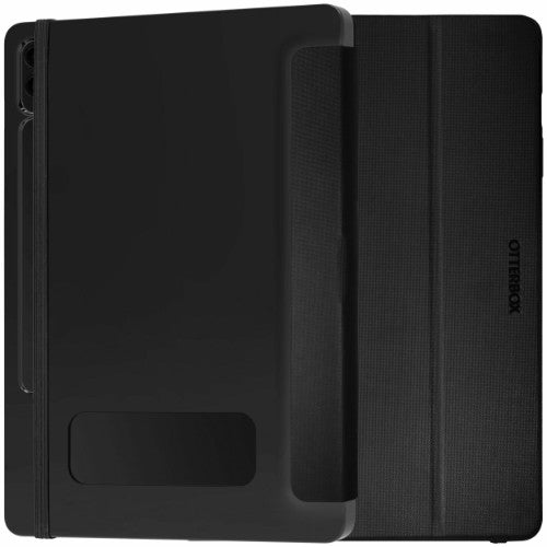 OtterBox React Folio Series Case for Galaxy Tab S9 FE+, Black