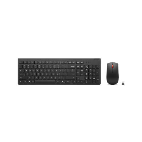 Lenovo 4X31R64490 keyboard Mouse included Office RF Wireless QWERTY UK English Black