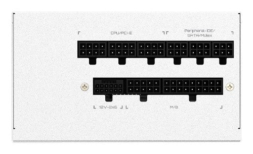 GIGABYTE UD1000GM PG5 V2 ICE Power Supply Unit- PCIe Gen 5.1, 80 PLUS Gold, Fully Modular Design, 120mm Fan, ATX 3.1 compatible, EU Plug