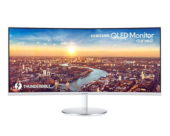 Samsung LC34J791WTPXXU computer monitor 86.4 cm (34") 3440 x 1440 pixels 4K Ultra HD LED Grey