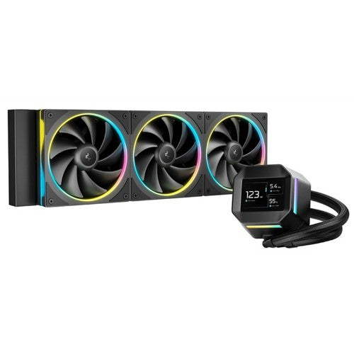 DeepCool LM360 Processor Liquid cooling kit 12 cm Black 1 pc(s)