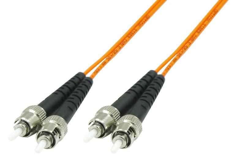 Microconnect FIB110002 InfiniBand/fibre optic cable 2 m ST Orange