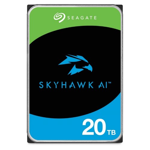 Seagate SkyHawk AI internal hard drive 20 TB 7200 RPM 512 MB 3.5" Serial ATA III