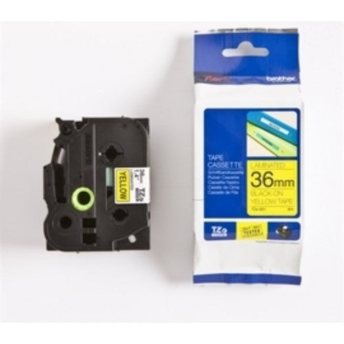Brother TZE-661 DirectLabel black on yellow Laminat 36mm x 8m for Brother P-Touch TZ 3.5-36mm/HSE/6-36mm