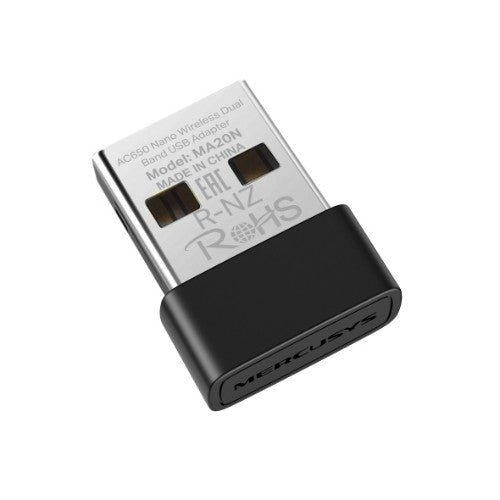 Mercusys AC650 Nano Wireless Dual Band USB Adapter