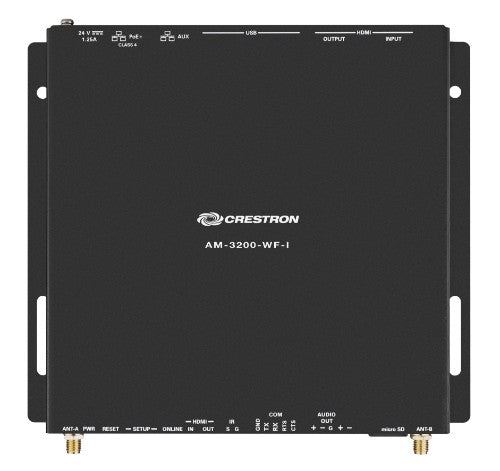 Crestron AM-3200-WF-I AV extender AV receiver Black