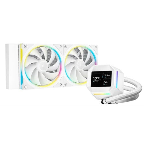 DeepCool LM240 WH Processor Liquid cooling kit 12 cm White 1 pc(s)