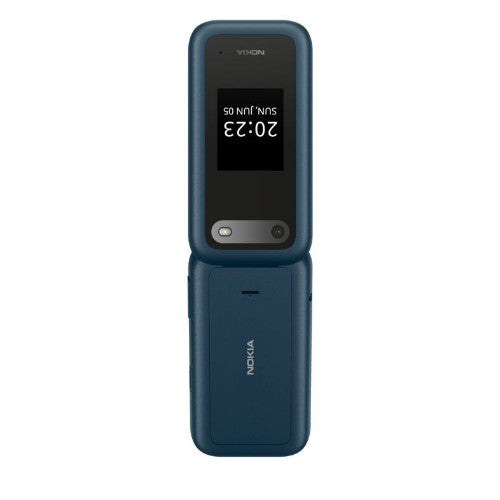 Nokia 2660 Flip - 4G, VoLTE, 2,8"+1,77", 0,3MP, 48MB/128MB, Blue