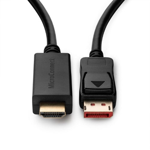 Microconnect MC-DP-HDMI-1004K video cable adapter 1 m DisplayPort Black