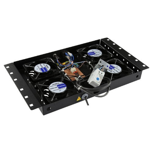 Lanview RAF120BL rack accessory Fan panel