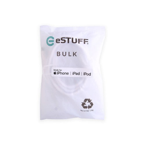 eSTUFF ES602370-BULK lightning cable 3 m White