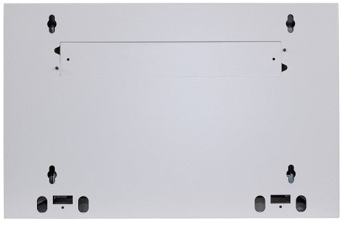 Intellinet 19" Network Cabinet - Wall Mount (Standard), 6U, 450mm Deep, Grey, Flatpack, Max 60kg, Suitable also for use on desk or floor, Usable Depth 260mm, Metal & Glass Door, Back Panel, Removeable Sides, Parts for wall install (eg screws/rawl plugs) n