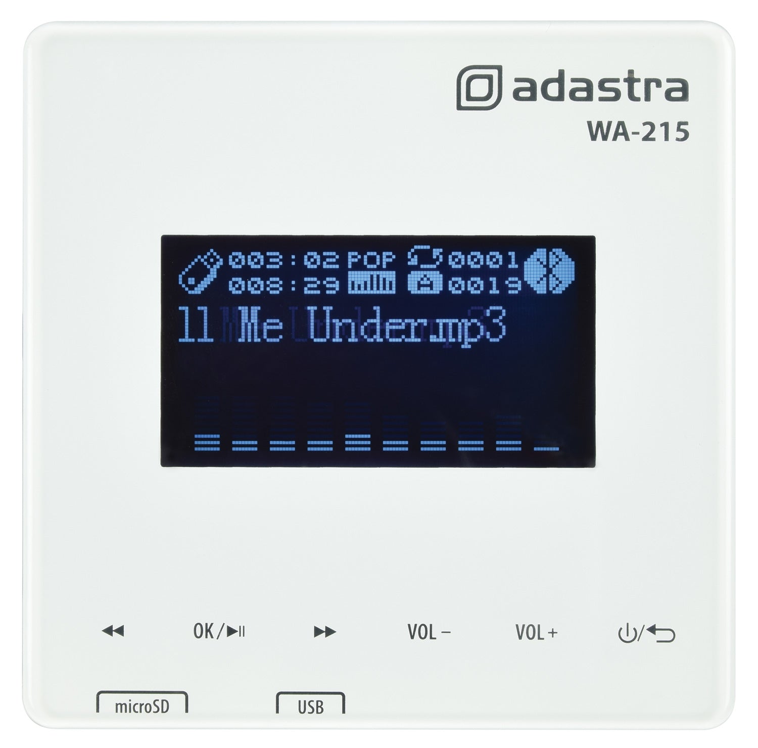 Adastra WA-215 2.0 channels Home White