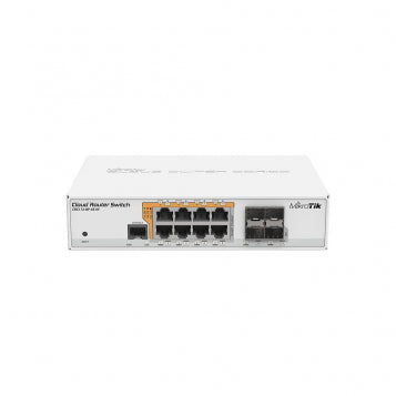 Mikrotik CRS112-8P-4S-IN network switch Gigabit Ethernet (10/100/1000) Power over Ethernet (PoE) White