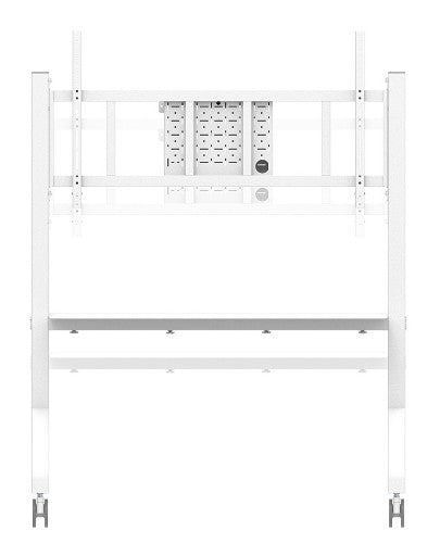 Neomounts FL50-575WH1 TV trolley 65-110" - fast installation - TÜV