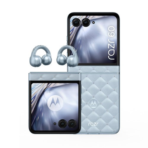 Motorola razr 60 + moto buds loop 17.5 cm (6.9") Dual SIM Android 15 5G USB Type-C 8 GB 256 GB 4500 mAh Blue