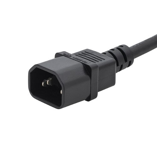 connektgear 3m Mains Extension Hot Rated Power Cable - C14 Plug to C15 Socket