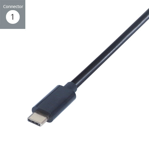 connektgear 2m USB 3.1 Connector Cable Type C male to VGA male