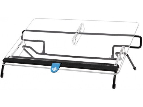 R-Go Tools Document holder R-Go Flex Read, ergonomic, with soft foam wrist rest, transparent acrylic