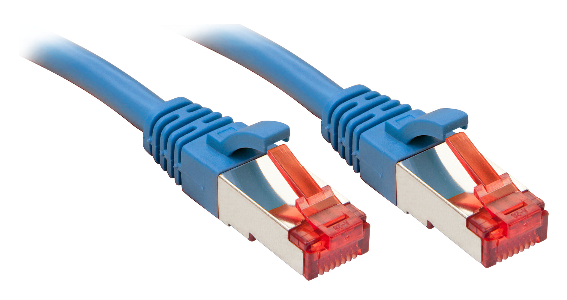 Lindy RJ-45 Cat.6 S/FTP 0.5m networking cable Blue Cat6 S/FTP (S-STP)