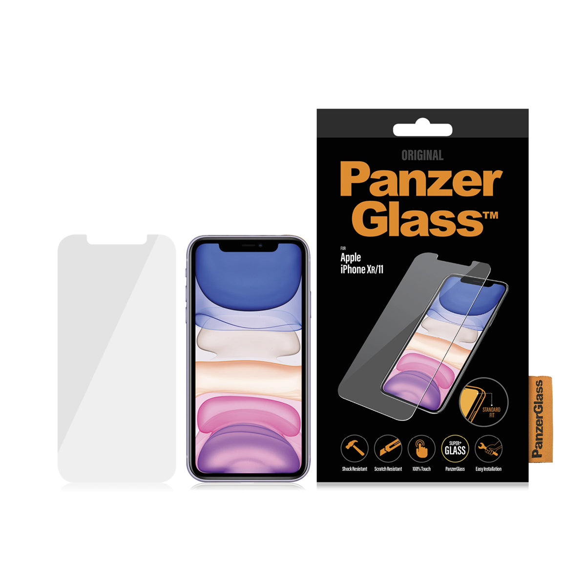 PanzerGlass ® Screen Protector iPhone 11 | XR | Standard Fit