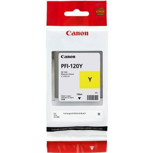 Canon 2888C001/PFI-120Y Ink cartridge yellow 130ml for Canon IPF GP-200/TM-200/TM-255