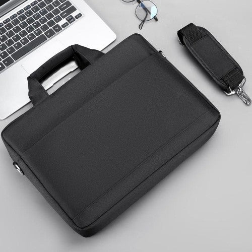 eSTUFF GLB201610 laptop case 35.8 cm (14.1") Toploader bag Black