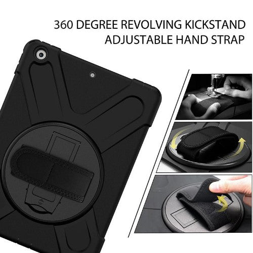 eSTUFF CHICAGO Full Body Defender Case for iPad 10.2 - Black