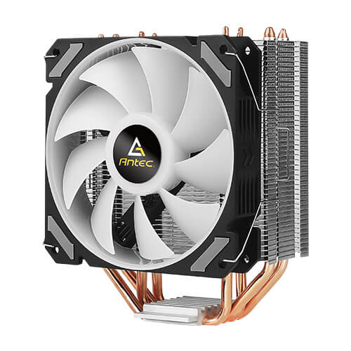 Antec A400i Chipset Air cooler 12 cm Black, Copper, Silver 1 pc(s)