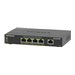 NETGEAR GS305EP Managed L3 Gigabit Ethernet (10/100/1000) Power over Ethernet (PoE) Black