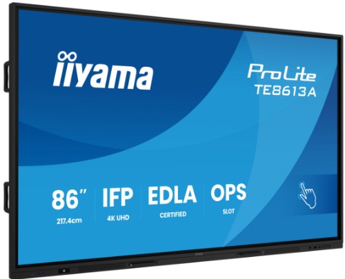 iiyama 86" Google EDLA Certified IFP - Interactive display for seamless integration and collaboration in education and enterprise