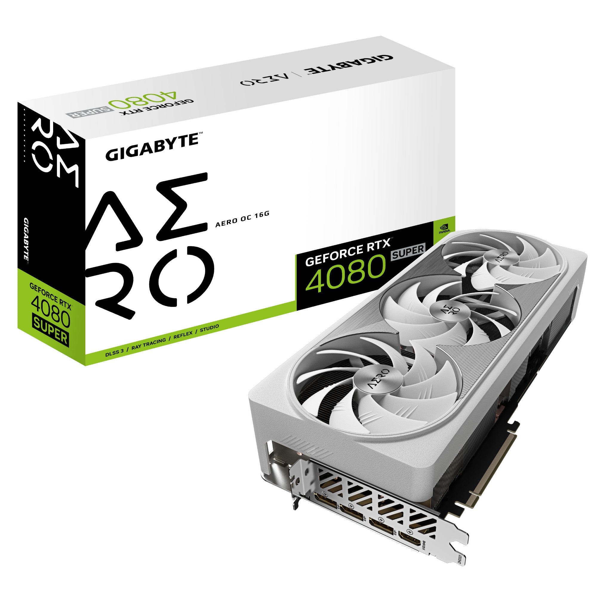 Gigabyte AERO GeForce RTX 4080 SUPER OC 16G NVIDIA 16 GB GDDR6X