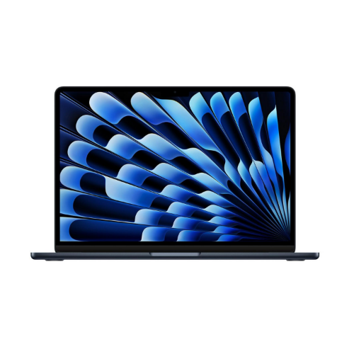 Apple MacBook Air 13-inch : M3 chip with 8-core CPU and 8-core GPU, 16GB, 256GB SSD - Midnight