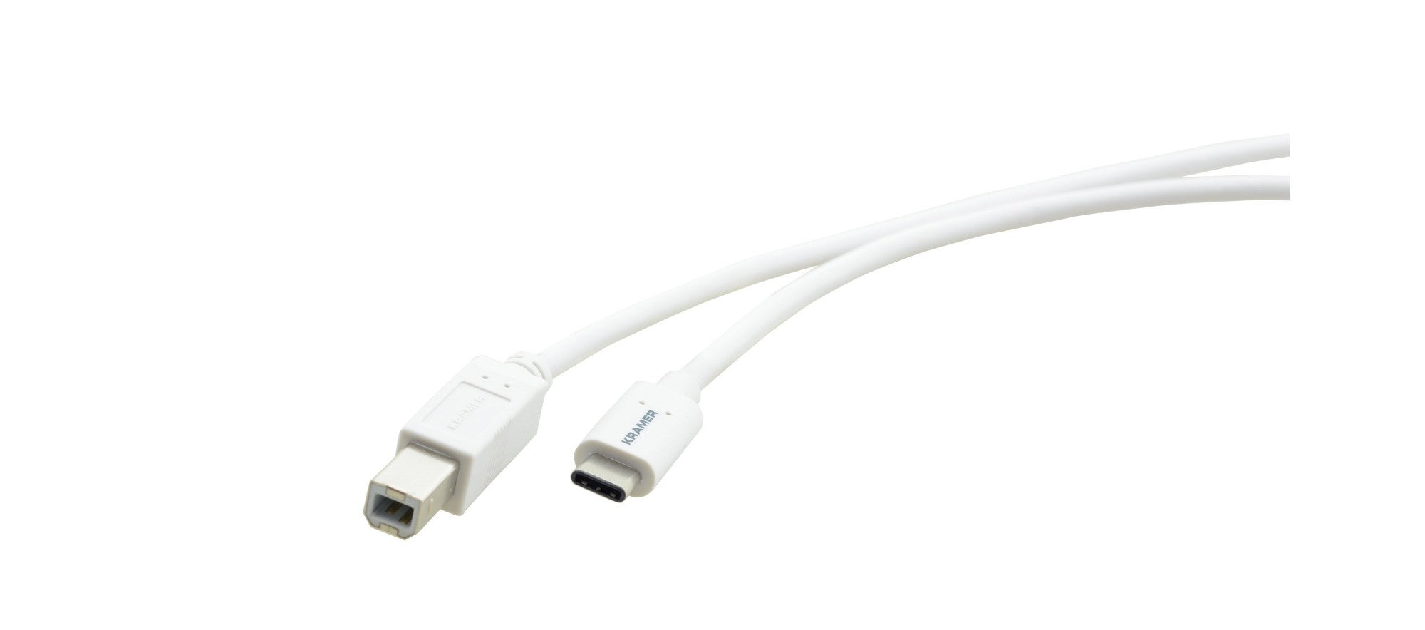 Kramer Electronics C-USB/CB-6 USB cable USB 2.0 1.8 m USB C USB B White