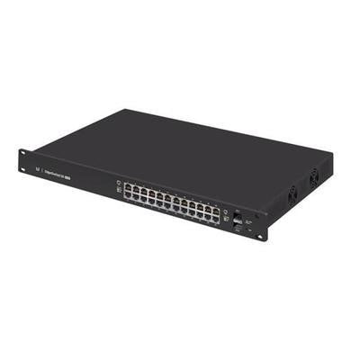 Ubiquiti Networks ES-24-250W network switch Managed L2/L3 Gigabit Ethernet (10/100/1000) Power over Ethernet (PoE) 1U Black
