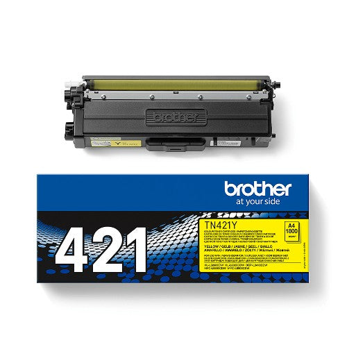 Brother TN-421Y Toner-kit yellow, 1.8K pages ISO/IEC 19752 for Brother HL-L 8260/8360
