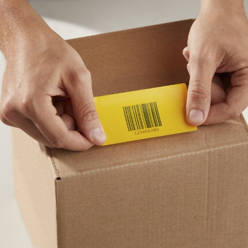 Dymo 2133400 DirectLabel-etikettes yellow 54mm x 101mm 220 pcs for Dymo Etiketten 10cm/5XL 10cm/LW 550 60mm