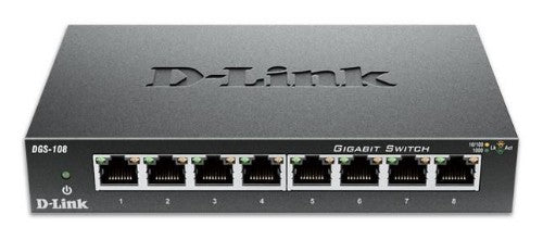 D-Link DGS-108 Black