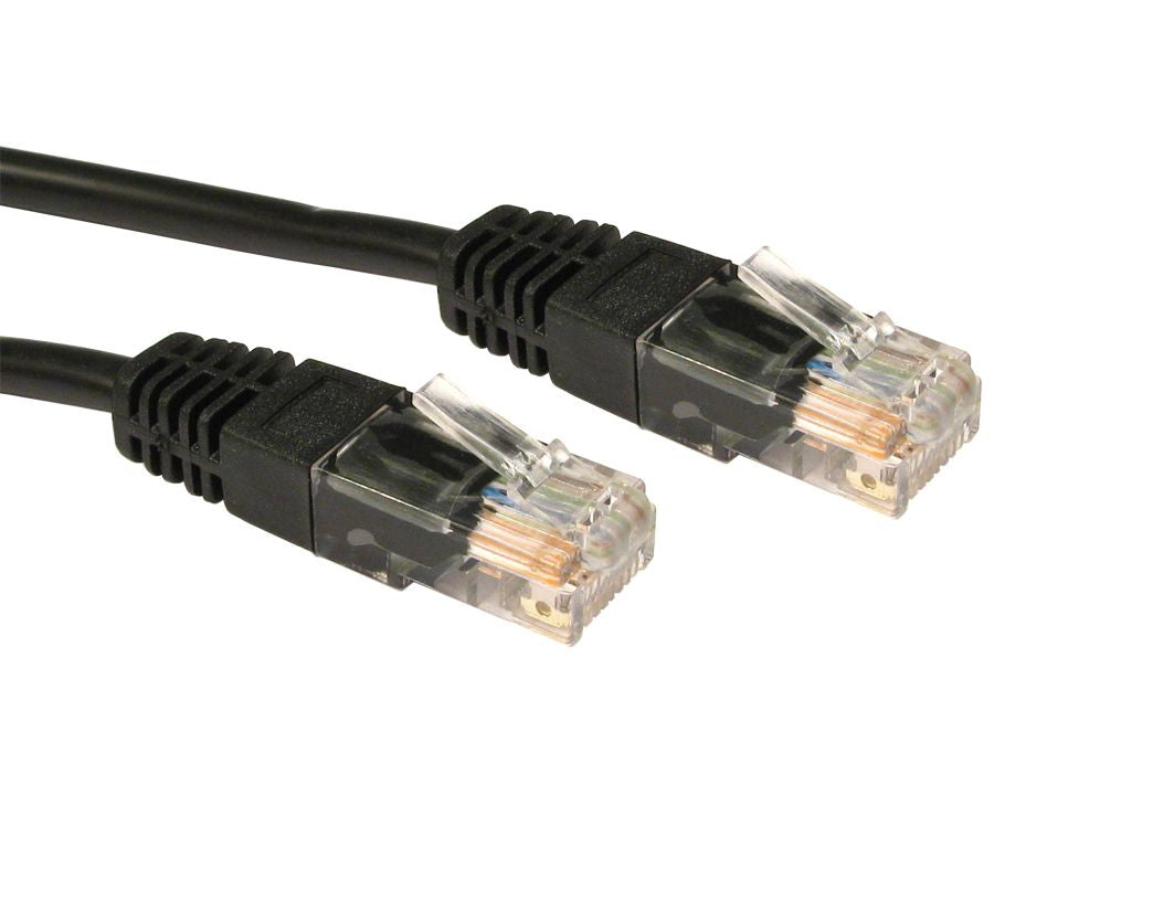 Cables Direct URT-610K networking cable Black 10 m Cat5e U/UTP (UTP)