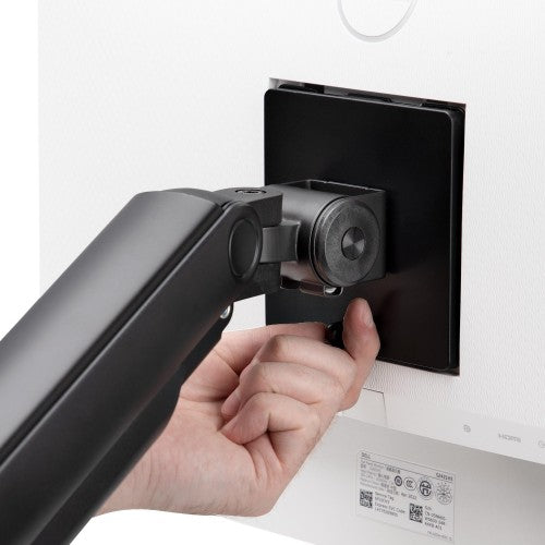 StarTech.com Monitor Desk Mount for up to 49in 32:9 Ultrawide Curved Screens, Mechanical Spring Arm, C-Clamp/Grommet, Tool-Less Adjustment, Max 44lb/20kg